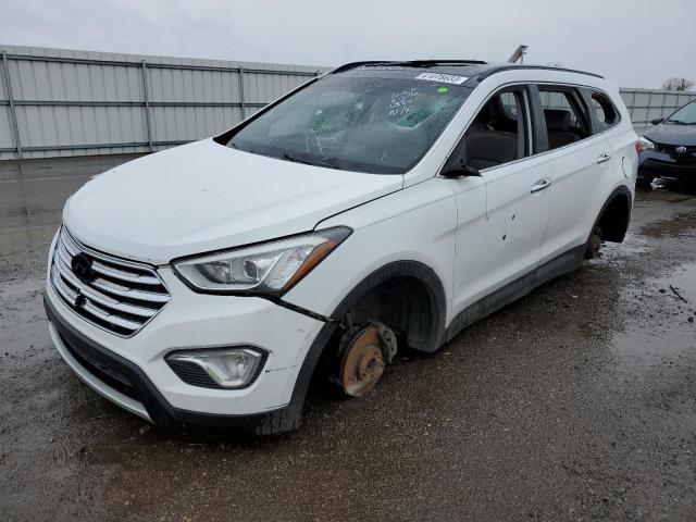 KM8SR4HF0DU006874 - 2013 HYUNDAI SANTA FE L WHITE photo 1