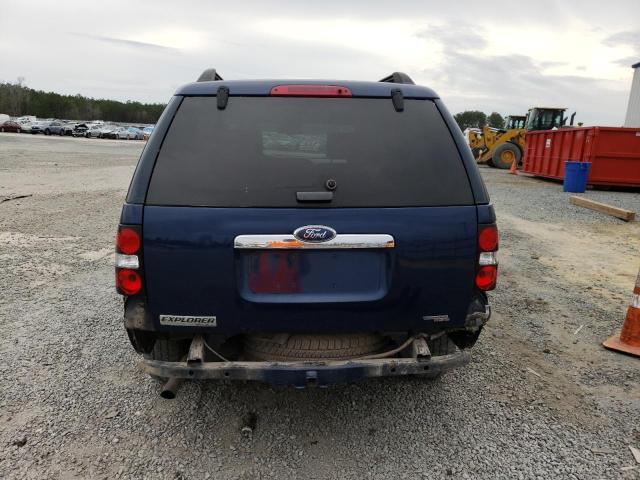 1FMEU63E88UA66798 - 2008 FORD EXPLORER X BLUE photo 6