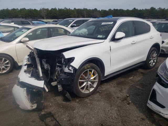 ZASFAKBN5J7B84265 - 2018 ALFA ROMEO STELVIO TI WHITE photo 2