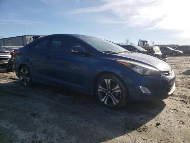 KMHDH6AH2EU027892 - 2014 HYUNDAI ELANTRA CO BLUE photo 4