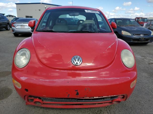 3VWBB61C3WM007509 - 1998 VOLKSWAGEN NEW BEETLE RED photo 5