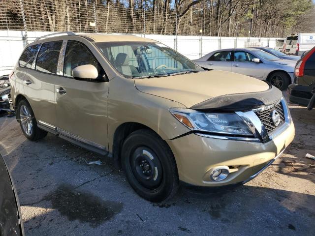 5N1AR2MN5DC624744 - 2013 NISSAN PATHFINDER BEIGE photo 4