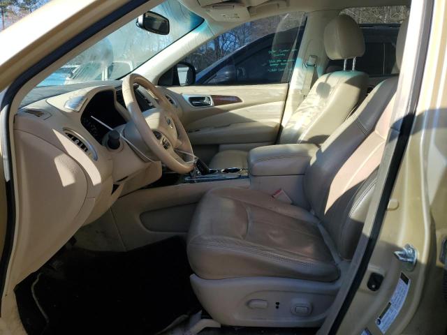 5N1AR2MN5DC624744 - 2013 NISSAN PATHFINDER BEIGE photo 7
