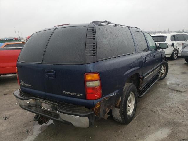 3GNEC16T61G172557 - 2001 CHEVROLET SUBURBAN BLUE photo 4