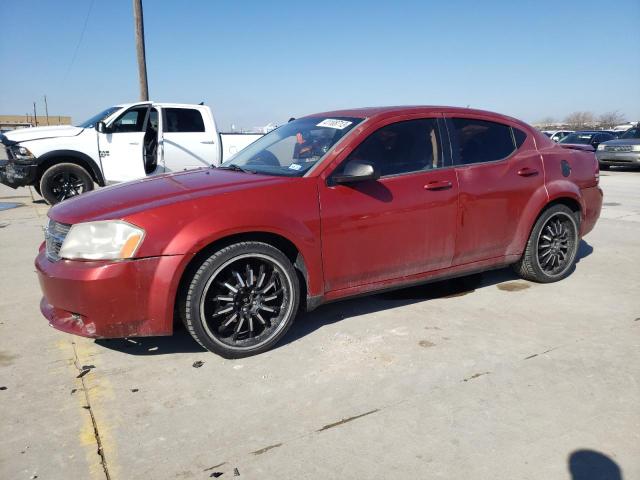 1B3LC56K18N110002 - 2008 DODGE AVENGER SX BURGUNDY photo 1