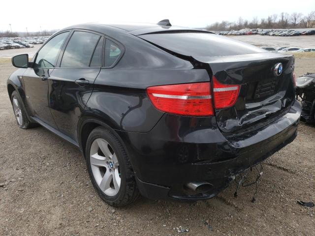 5UXFG2C58BLX08621 - 2011 BMW X6 XDRIVE3 BLACK photo 2