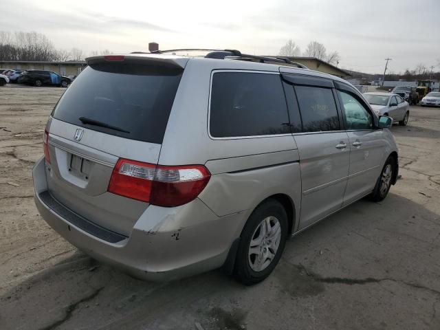 5FNRL38787B460780 - 2007 HONDA ODYSSEY EX SILVER photo 3