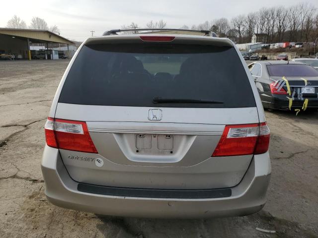 5FNRL38787B460780 - 2007 HONDA ODYSSEY EX SILVER photo 6