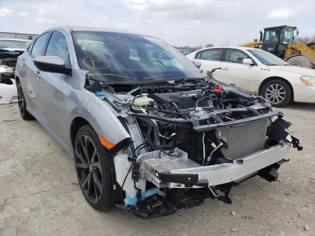 2HGFC2F84MH530212 - 2021 HONDA CIVIC SPOR SILVER photo 1