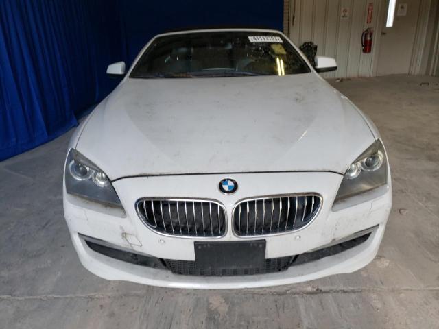 WBALZ3C51CDL71870 - 2012 BMW 650 I WHITE photo 5