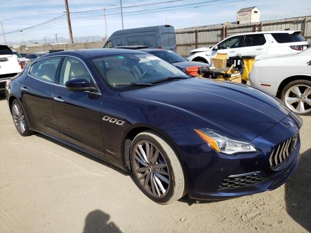 ZAM56YPL5K1328221 - 2019 MASERATI QUATTROPOR BLUE photo 4