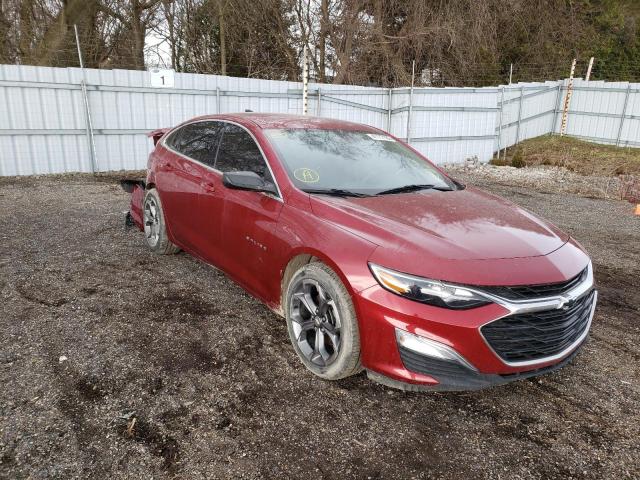 1G1ZG5ST0KF226880 - 2019 CHEVROLET MALIBU RS RED photo 1