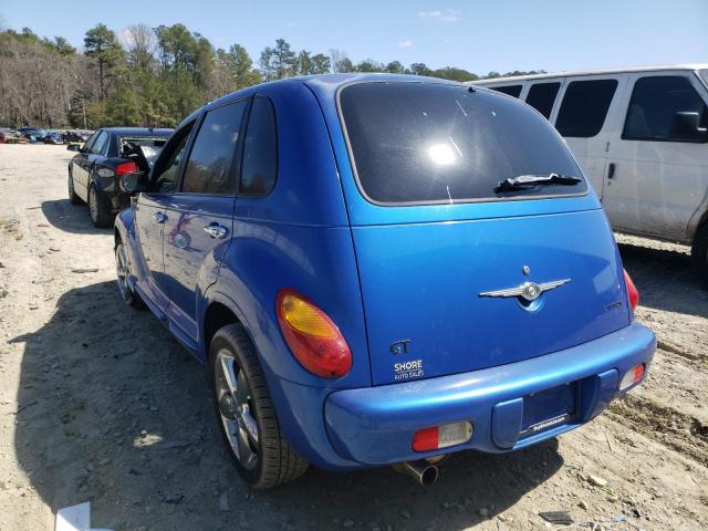 3C8FY78G23T573162 - 2003 CHRYSLER PT CRUISER BLUE photo 3