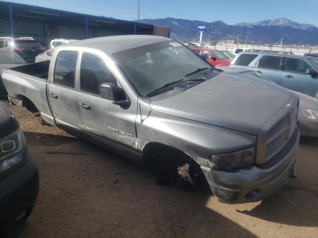 1D7HU18D35S285282 - 2005 DODGE RAM 1500 S GRAY photo 4