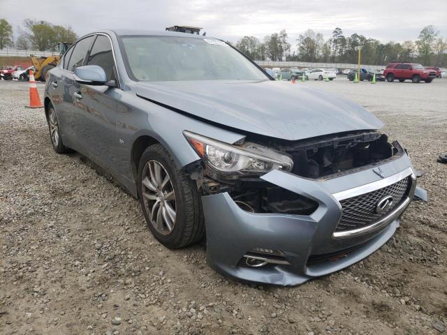 JN1EV7AP3HM734683 - 2017 INFINITI Q50 PREMIU BLUE photo 1