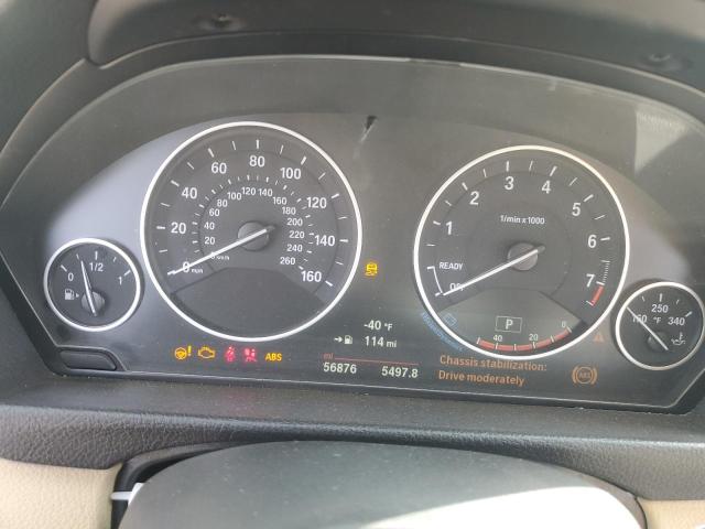 WBA8E5G56JNU45735 - 2018 BMW 320 XI BLACK photo 9