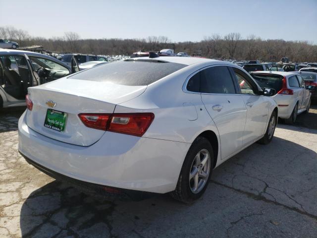 1G1ZB5ST2JF242219 - 2018 CHEVROLET MALIBU LS WHITE photo 4