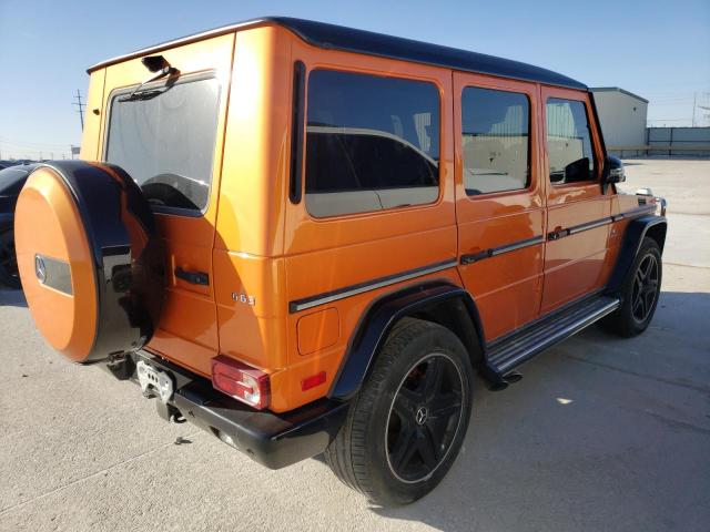 WDCYC7DHXJX288633 - 2018 MERCEDES-BENZ G 63 AMG ORANGE photo 3