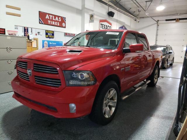 1C6RR7MT5DS615896 - 2013 RAM 1500 SPORT RED photo 1