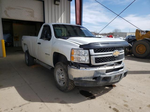 1GC0KVCG4EF131355 - 2014 CHEVROLET SILVRDO LT WHITE photo 1