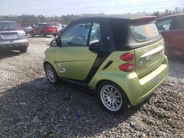 WMEEK3BA6CK556718 - 2012 SMART FORTWO PAS 绿色 照片 2