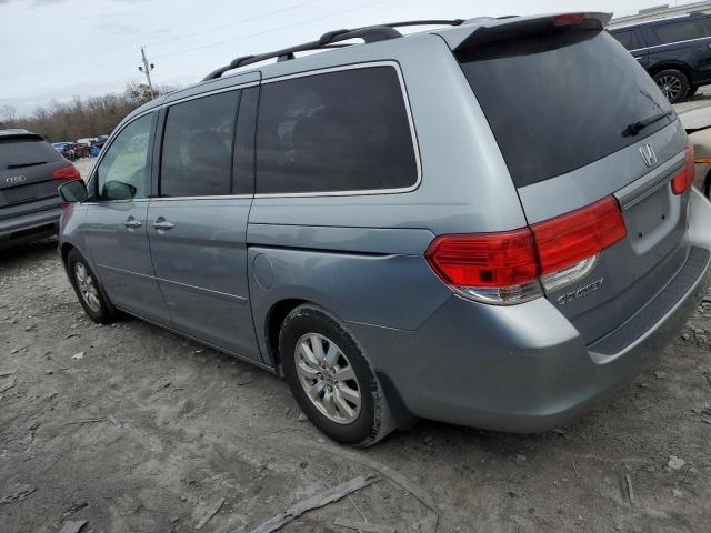 5FNRL38719B003067 - 2009 HONDA ODYSSEY EX BLUE photo 2