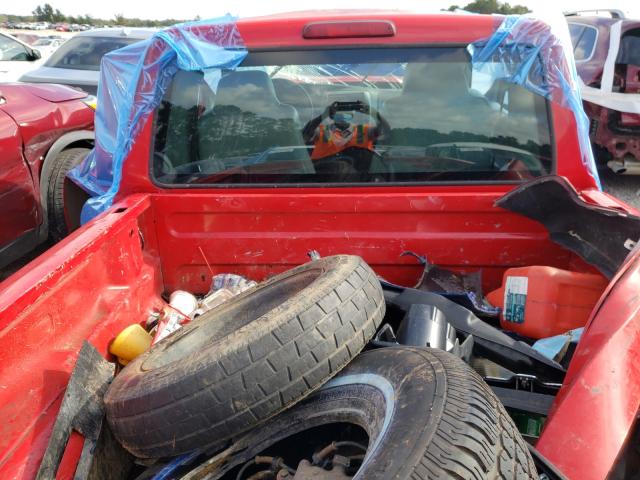 1FTYR14D89PA23798 - 2009 FORD RANGER SUP RED photo 6