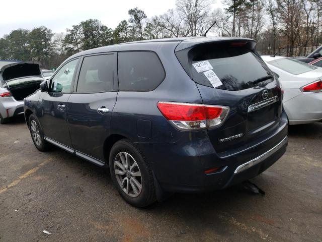 5N1AR2MN3EC719336 - 2014 NISSAN PATHFINDER GRAY photo 2