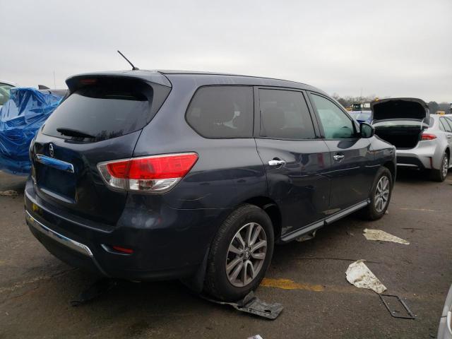 5N1AR2MN3EC719336 - 2014 NISSAN PATHFINDER GRAY photo 3