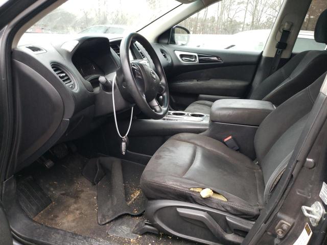 5N1AR2MN3EC719336 - 2014 NISSAN PATHFINDER GRAY photo 7
