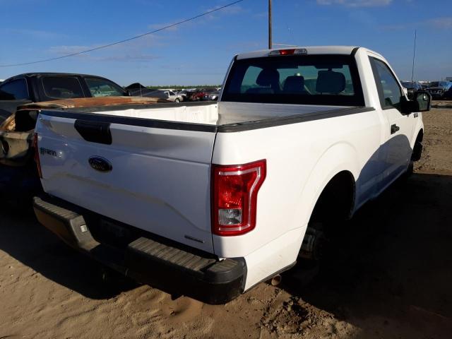 1FTMF1C83GKE17134 - 2016 FORD F150 WHITE photo 4