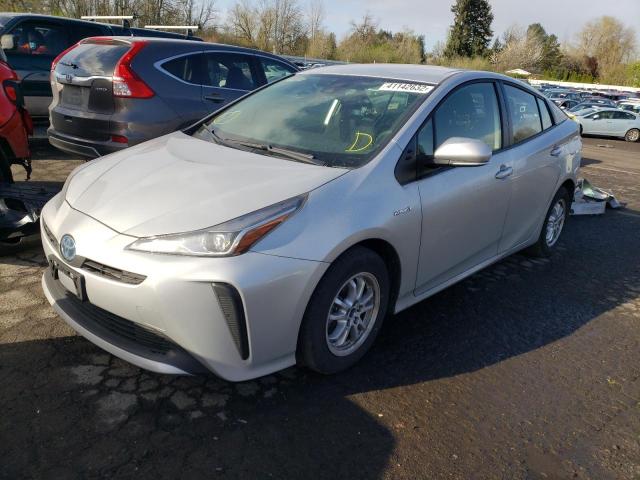 JTDKAMFU5N3159805 - 2022 TOYOTA PRIUS NIGH SILVER photo 2