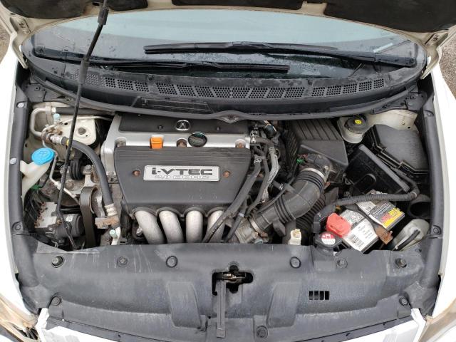 2HHFD5F75AH201130 - 2010 ACURA CSX TECHNO WHITE photo 7