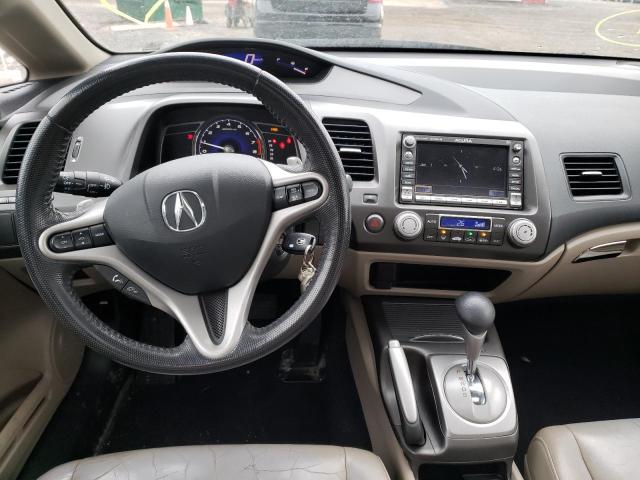 2HHFD5F75AH201130 - 2010 ACURA CSX TECHNO WHITE photo 9