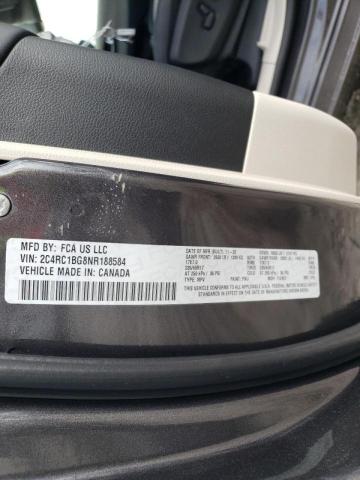 2C4RC1BG8NR188584 - 2022 CHRYSLER PACIFICA T 灰色 照片 13