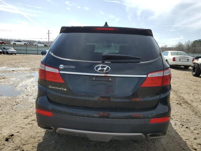 KM8SM4HF7EU074640 - 2014 HYUNDAI SANTA FE G BLACK photo 6