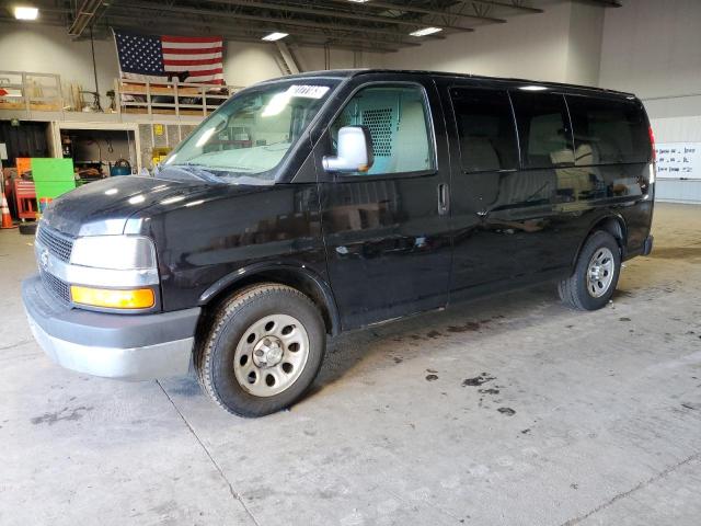 1GCSHAF42E1188717 - 2014 CHEVROLET EXPRESS G1 BLACK photo 1