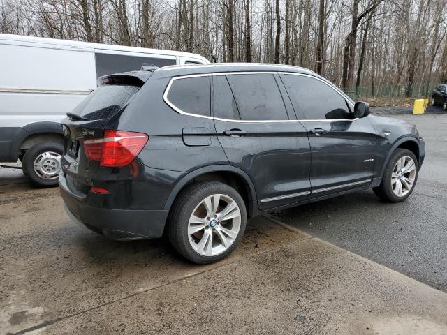 5UXWX7C54DL979255 - 2013 BMW X3 XDRIVE3 BLACK photo 3