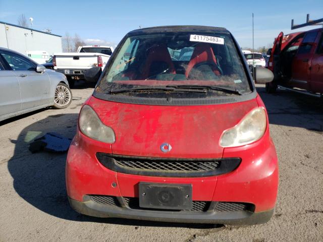 WMEEK31X99K229387 - 2009 SMART FORTWO PAS RED photo 5