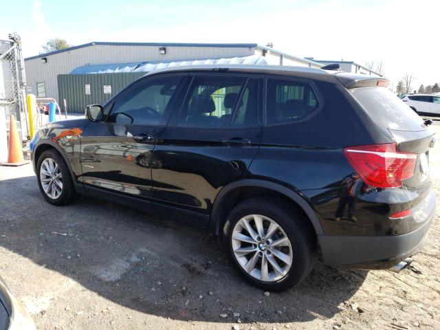 5UXWX9C53D0A25855 - 2013 BMW X3 XDRIVE2 BLACK photo 2