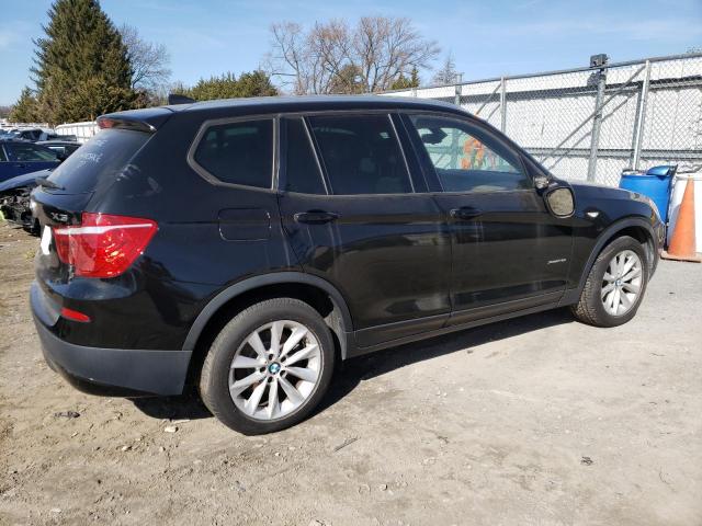 5UXWX9C53D0A25855 - 2013 BMW X3 XDRIVE2 BLACK photo 3