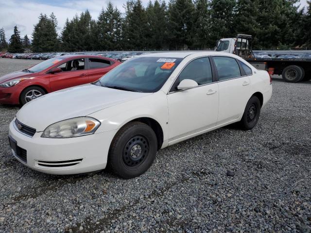 2G1WS553681272999 - 2008 CHEVROLET IMPALA POL WHITE photo 1