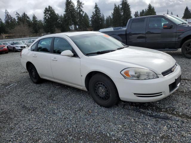 2G1WS553681272999 - 2008 CHEVROLET IMPALA POL WHITE photo 4