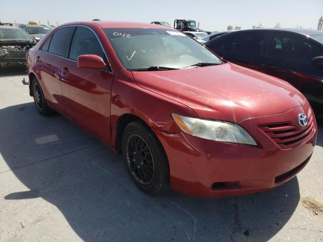 4T1BE46K67U142832 - 2007 TOYOTA CAMRY CE RED photo 1