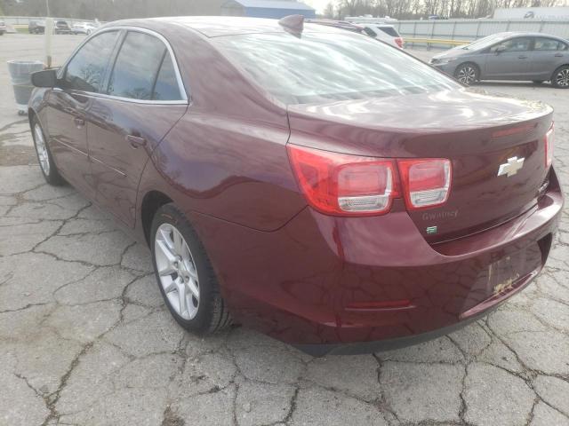 1G11C5SL5FF275054 - 2015 CHEVROLET MALIBU 1LT მუქწითელი ფოტო 3