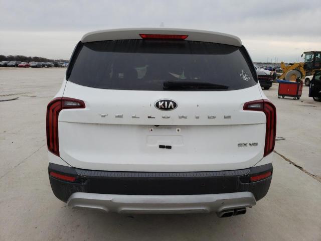 5XYP34HC4LG047476 - 2020 KIA TELLURIDE WHITE photo 6