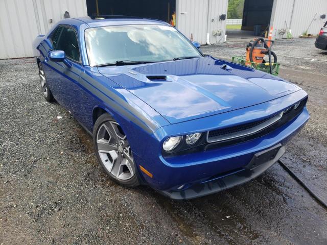 2C3CDYBT1CH259544 - 2012 DODGE CHALLENGER BLUE photo 1