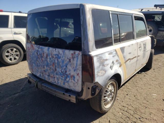 JTLKT324350220309 - 2005 TOYOTA SCION XB თეთრი ფოტო 4