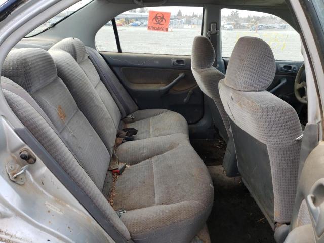 2HGEJ6612XH539359 - 1999 HONDA CIVIC BASE SILVER photo 10