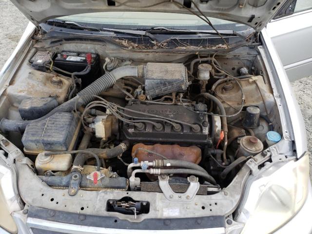 2HGEJ6612XH539359 - 1999 HONDA CIVIC BASE SILVER photo 11